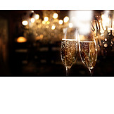   Sparkling, New Years Eve, Champagne, Countdown