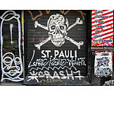   Hamburg, Graffiti, Sankt Pauli