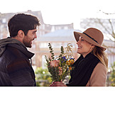   Happy, Surprise, Bouquet, Greeting, Date