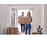   Real Estate, Boxes, Moving, New Home