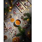   Coffee, Christmas, Christmas Tree Decorations