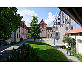   Courtyard, Füssen, High castle