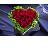   Wedding, Heart, Flower Bouquet