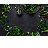   Basil, Asparagus, Broccoli, Spinach, Ingredients
