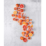   Orange, Mandarine, Zitrusfrucht, Pampelmuse, Blutorange