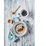   Breakfast, Blueberry, Porridge