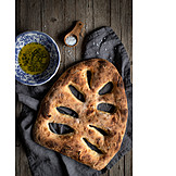   Französische Küche, Fougasse, Provenzalisches Brot