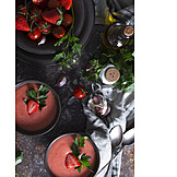   Preparation, Gazpacho, Strawberry gazpacho