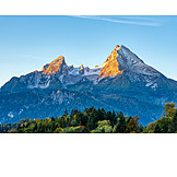   Alpen, Bayern, Watzmann, Nationalpark berchtesgaden