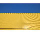   Himmel, Blau, Gelb, Dach, Struktur, Ukraine