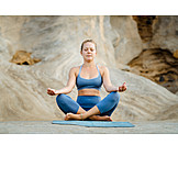   Yoga, Mudra, Meditieren, Outdoor Yoga
