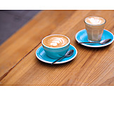   Coffee, Milk Foam, Tulip, Latte Art