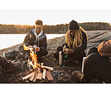   Campfire, Trekking, Picnic, Outdoor