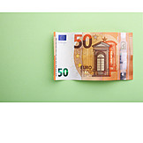   Euroschein, Geldschein, 50 Euro