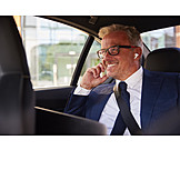   Businessman, On The Phone, Taxi