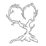   Love, Tree, Heart
