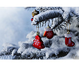   Winter, Christmas Tree, Christmas Decoration