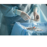   Krankenhaus, Operation, Operationsbesteck