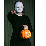   Horror, Fingerzeig, Halloween, Jack O’lantern