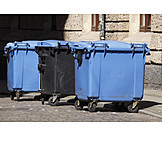   Waste Separation, Recycled Paper, Garbage Bin
