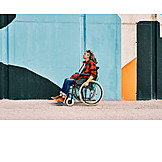   On The Move, Urban, Wheelchair, Wheelchair