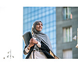  Business Woman, Headscarf, Muslim, Entrepreneur