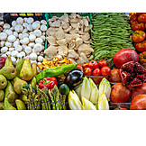   Fruit, Vegetable, Market Stall