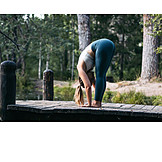   Yoga, Dehnen, Workout, Outdoor Yoga