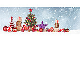   Winter, Christmas, Snow, Christmas Tree, Christmas Present