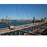   Brücke, East River, New York City