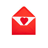   Heart, Valentine's Day, Love Letter, Envelope