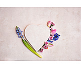   Heart, Decoration, Mothers Day, Floral