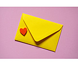   Heart, Valentine's Day, Mail, Envelope