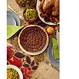   Thanksgiving, Kürbiskuchen
