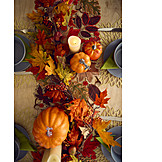   Table Cover, Autumn Decoration, Thanksgiving