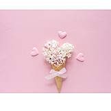   Heart, Ice Cream Cone
