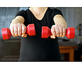   Fitness, Weightlifting, Dumbbell Training