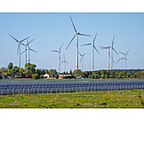   Wind Power, Renewable Energy, Solar Electricity