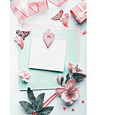   Copy Space, Gift, Valentine's Day, Love Letter