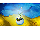   Strom, Windenergie, Alternative Energie, Krise, Regenerative Energie, Ukraine