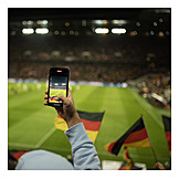   Soccer, Smart Phone, Filming