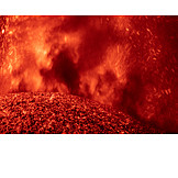   Heat, Fire, Volcanism, Volcanic Eruption, Active Volcano