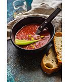   Tomatensuppe, Spanische Küche, Gazpacho
