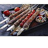   Specialty, Minced, Skewers, Meat Dish, Adana Kebab