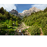   Gebirge, Pyrenäen, Aragonien