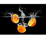   Refreshment, Orange, Splash