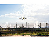   Airplane, Airport, Airfield