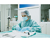   Preparation, Animal Clinic, Veterinary Hospital, Surgical instruments