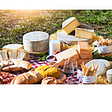   Picknick, Käseplatte, Italienische Küche