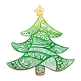   Pattern, Illustration, Christmas Tree